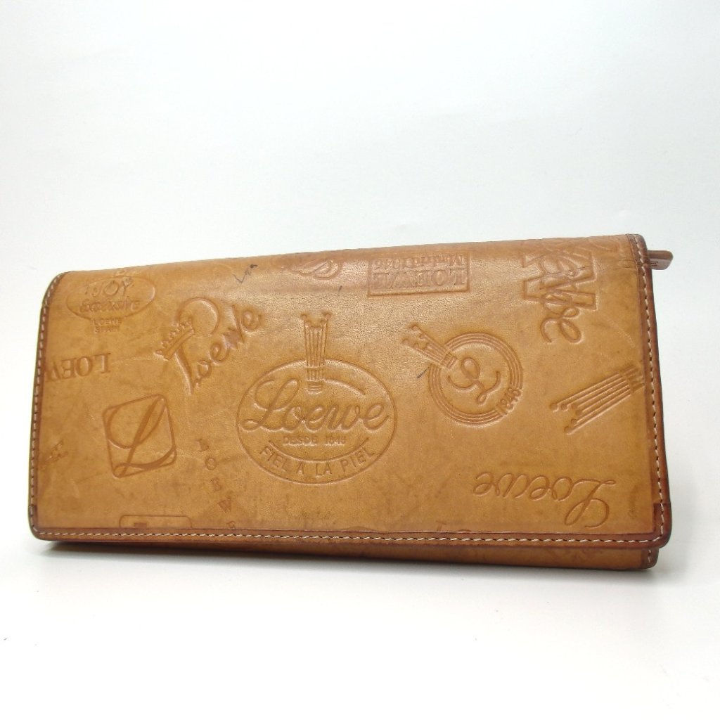 Rare Authentic Loewe Wallets Leather Women Used
